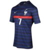 7659 PACK JUNIOR FRANCE DOMICILE GRIEZMANN. ENSEMBLE MAILLOT ET SHORT 2020 2021