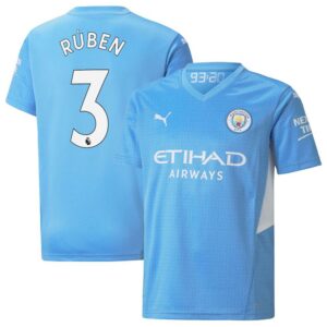 MAILLOT MANCHESTER CITY DOMICILE RUBEN DIAS 2021-2022