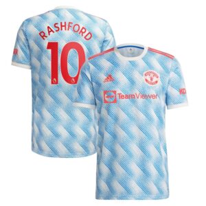 MAILLOT MANCHESTER UNITED EXTERIEUR RASHFORD 2021-2022