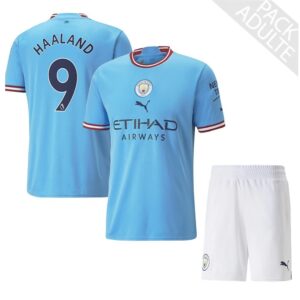 PACK MANCHESTER CITY DOMICILE HAALAND 2022-2023