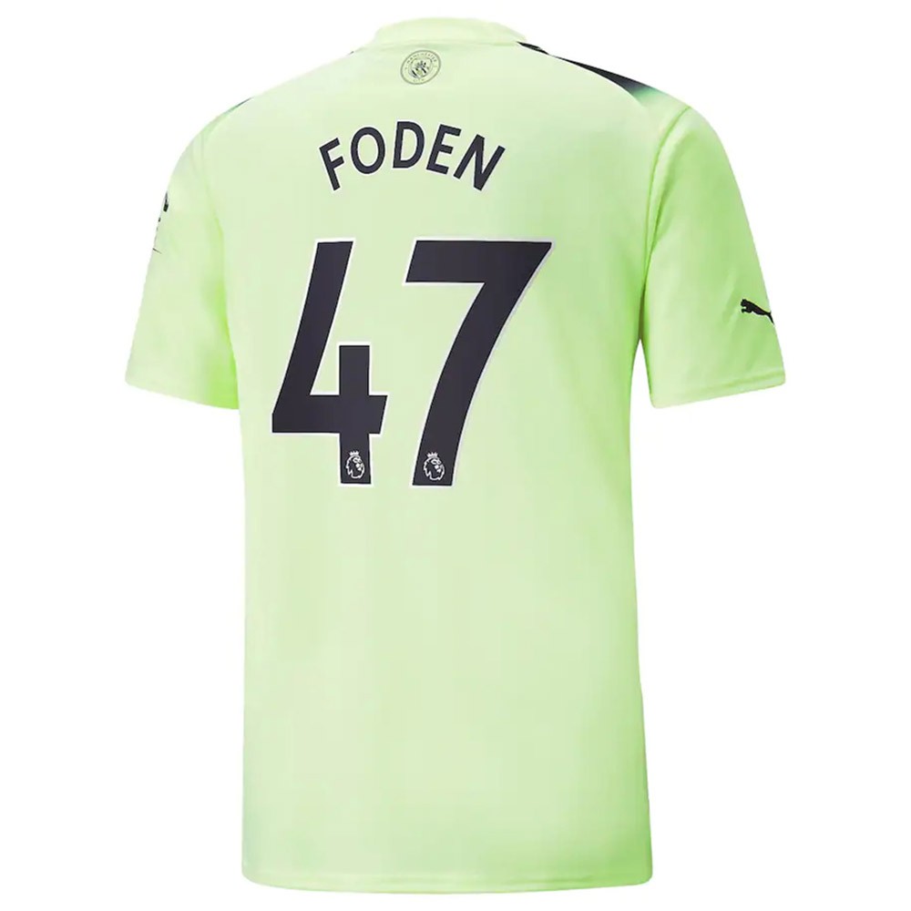 MAILLOT MANCHESTER CITY THIRD FODEN 2022-2023