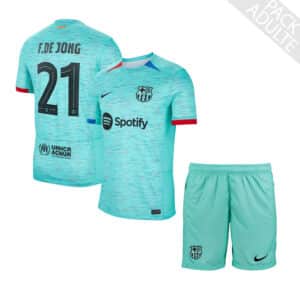 PACK FC BARCELONE THIRD FRENKIE DE JONG 2023-2024