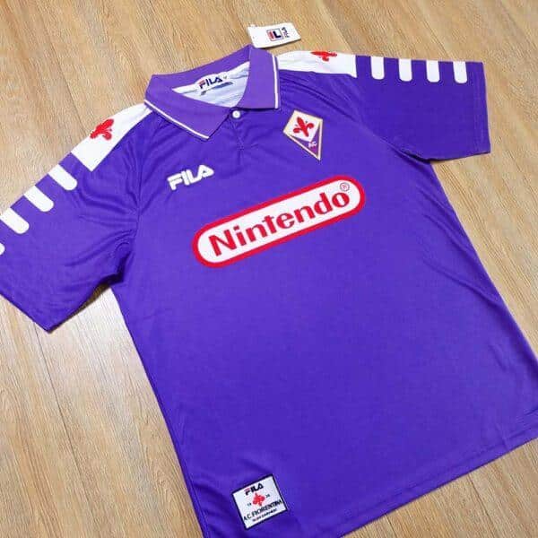 MAILLOT RETRO FIORENTINA DOMICILE 1998-1999