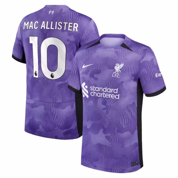 MAILLOT LIVERPOOL THIRD MAC ALLISTER 2023-2024