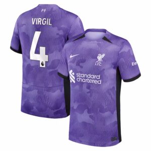 MAILLOT LIVERPOOL THIRD VIRGIL VAN DIJK 2023-2024