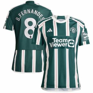 MAILLOT MANCHESTER UNITED EXTERIEUR BRUNO FERNANDES 2023-2024