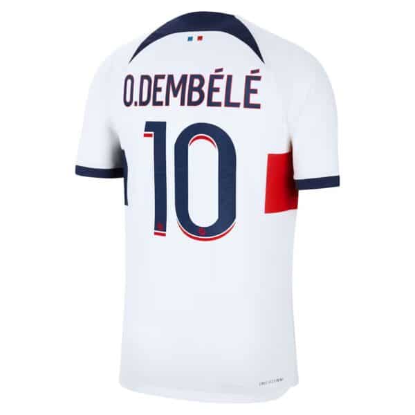 MAILLOT PSG EXTERIEUR DEMBELE VERSION VAPOR MATCH 2023-2024