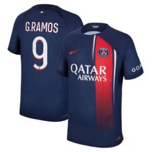 MAILLOT PSG DOMICILE GONCALO RAMOS VERSION VAPOR MATCH 2023-2024