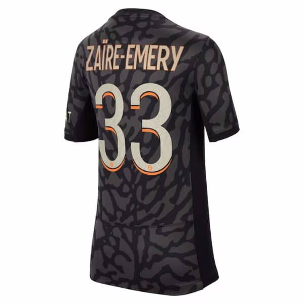 PACK JUNIOR PSG ZAIRE-EMERY THIRD 2023-2024