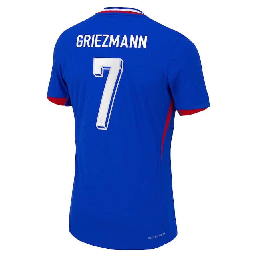 MAILLOT FRANCE DOMICILE GRIEZMANN DRI-FIT ADV VAPOR MATCH SAISON 2024-2025