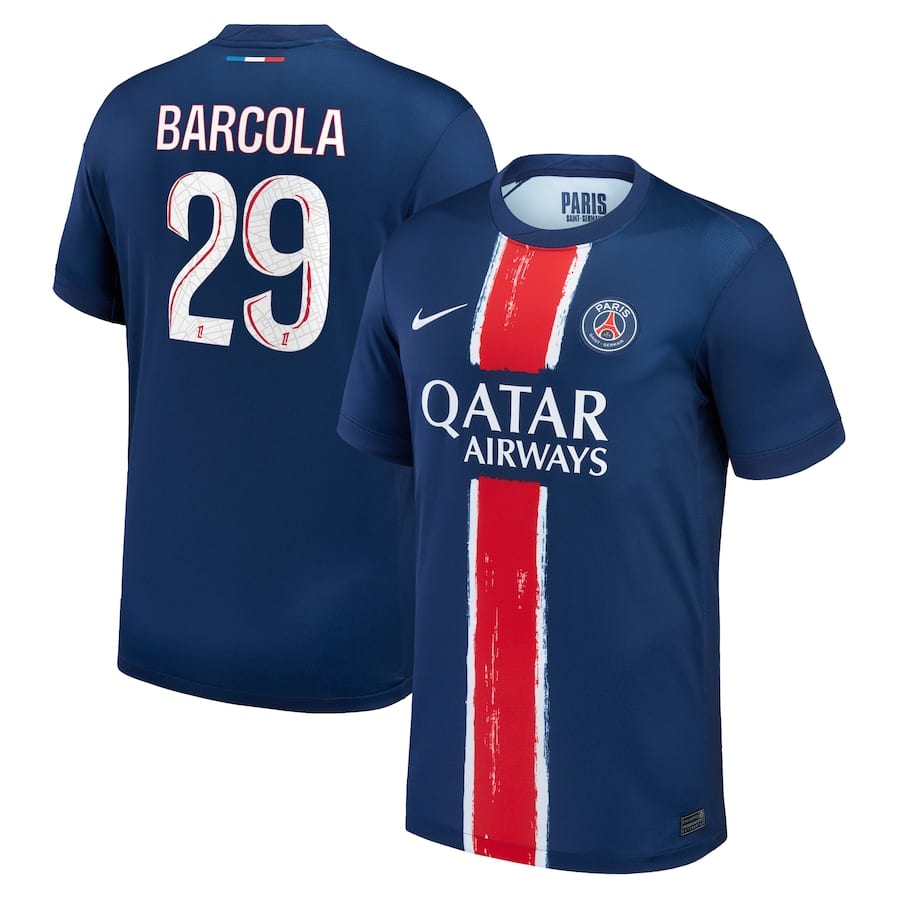 PACK JUNIOR PSG DOMICILE BARCOLA SAISON 2024-2025