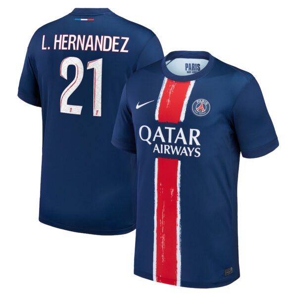 PACK JUNIOR PSG DOMICILE LUCAS HERNANDEZ SAISON 2024-2025