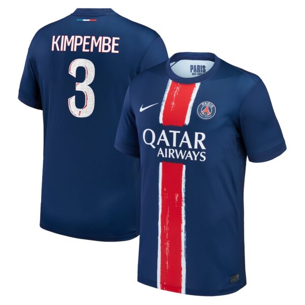 PACK JUNIOR PSG DOMICILE KIMPEMBE SAISON 2024-2025