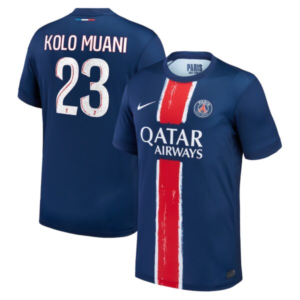 PACK JUNIOR PSG DOMICILE KOLO MUANI SAISON 2024-2025