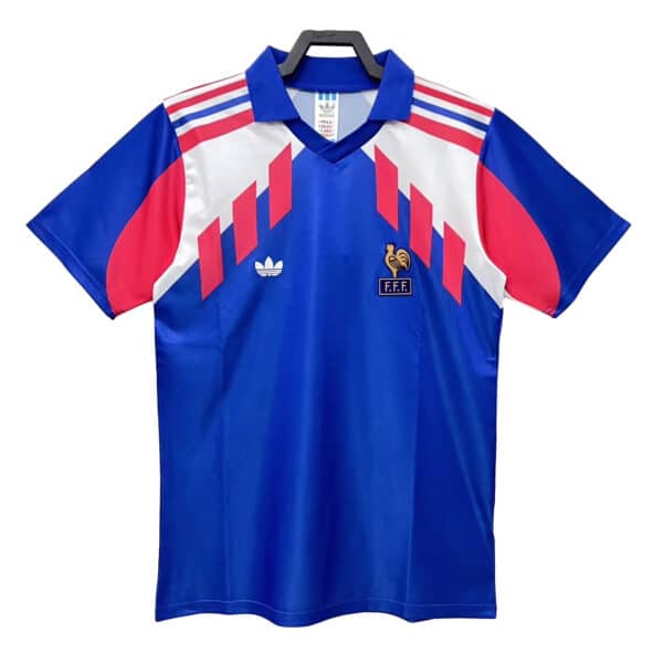 MAILLOT RETRO FRANCE DOMICILE SAISON 1990-1991