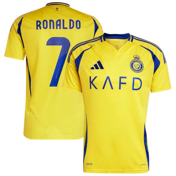 MAILLOT AL-NASSR DOMICILE RONALDO SAISON 2024-2025