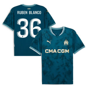 MAILLOT OLYMPIQUE DE MARSEILLE EXTERIEUR RUBEN BLANCO 2024-2025