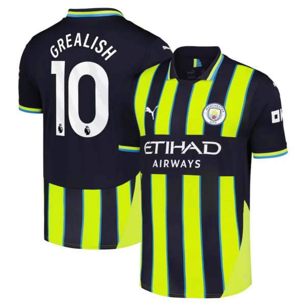 MAILLOT MANCHESTER CITY EXTERIEUR GREALISH SAISON 2024-2025