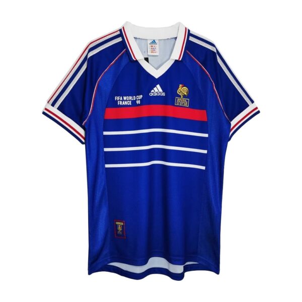 MAILLOT RETRO COLLECTOR FRANCE FINALE COUPE DU MONDE FRANCE-BRESIL SAISON 1998