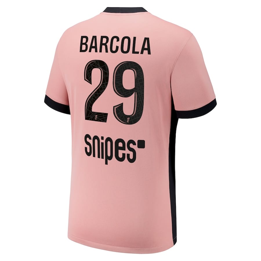 MAILLOT PSG THIRD BARCOLA SAISON 2024-2025